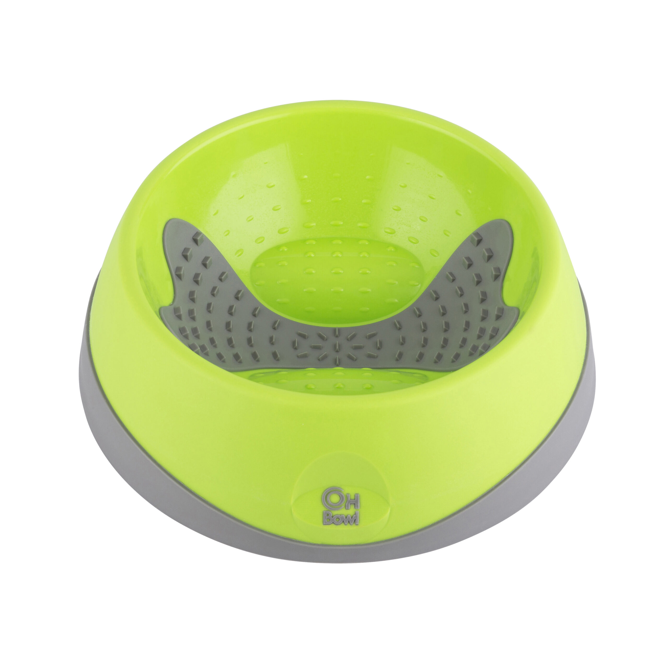 9349785000012 OB6003GN LickiMat OH Bowl Dog Medium Green (2)